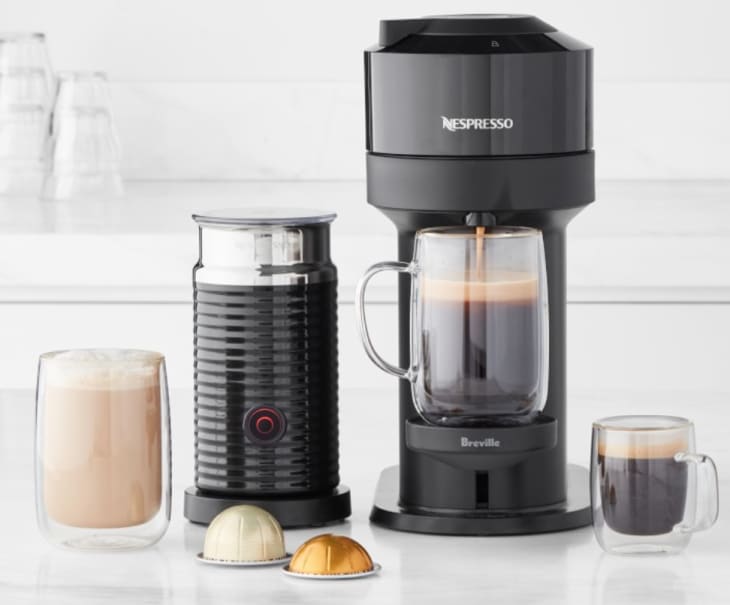 Product Image: Nespresso Vertuo Next by Breville Gloss Black with Aeroccino