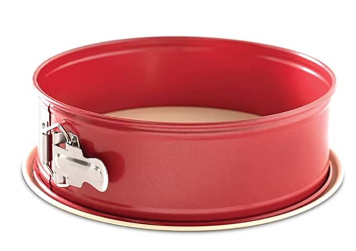 Nordic Ware Leak Proof Springform Pan, Red, 9 inch at Amazon