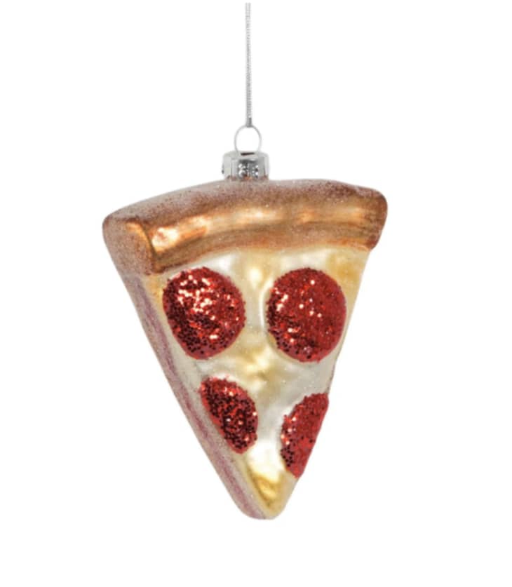 Pizza Glass Ornament at Etsy