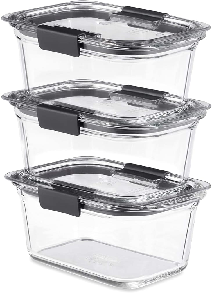 Product Image: Rubbermaid Brilliance Glass Storage 4.7-Cup Food Containers