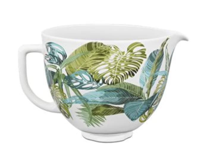 KitchenAid 5-Qt. Tropical Floral Patterned Ceramic Bowl at KitchenAid