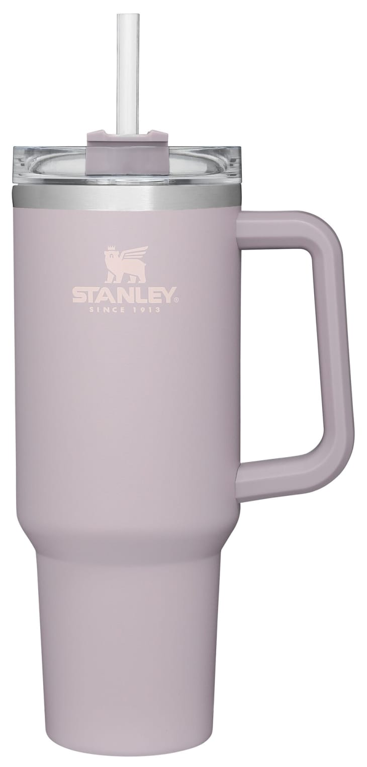 New ABALONE 40 oz Stanley Travel Quencher Tumbler - Purple