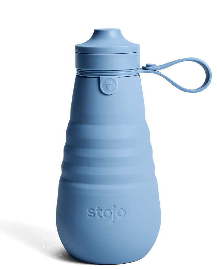 Best Lightweight Water Bottle Stojo's Collapsible Sports Water Bottle