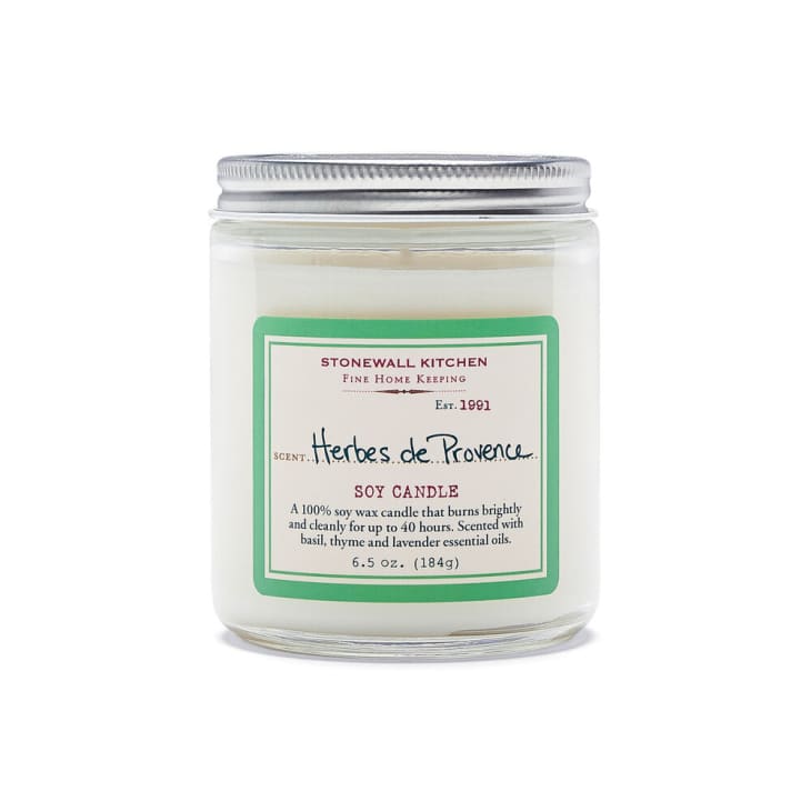 Stonewall Kitchen Herbes de Provence Soy Candle at Stonewall Kitchen