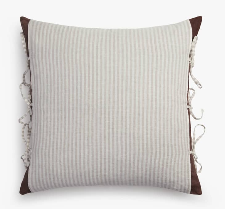 Product Image: Striped Linen Layered Pillow Cover by Jake Arnold