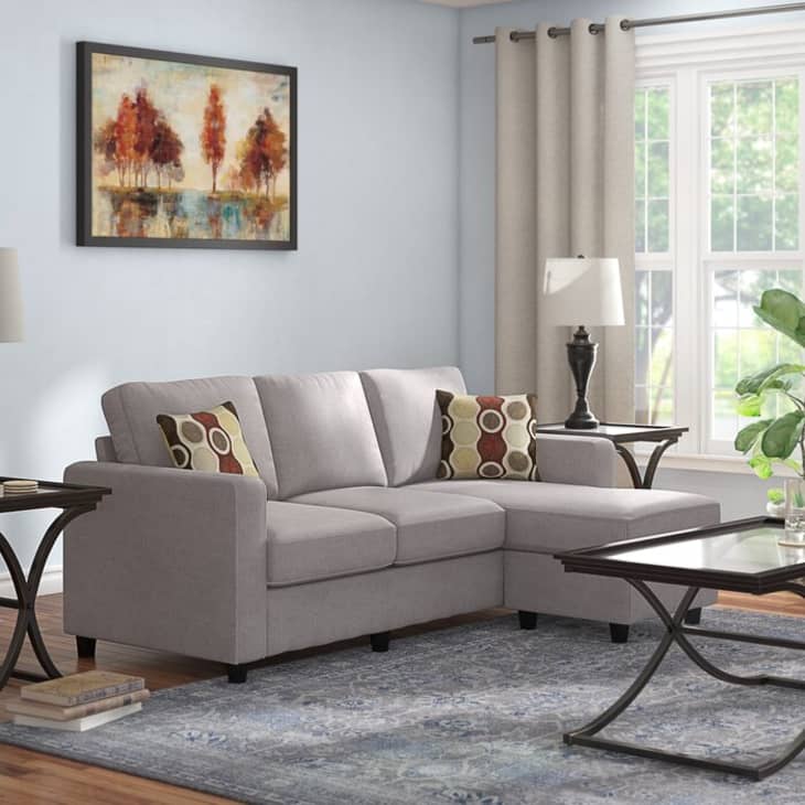 Product Image: Sylvette 78.5" Wide Reversible Sofa & Chaise with Ottoman