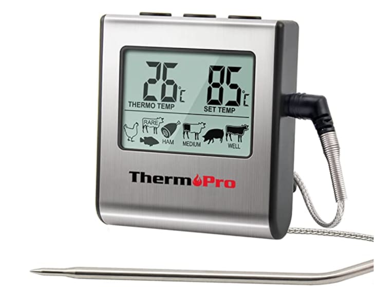 ThermoPro TP-16 Large LCD Digital Thermometer at Amazon