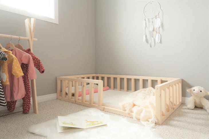 Product Image: Toddler Floor Bed with Rails