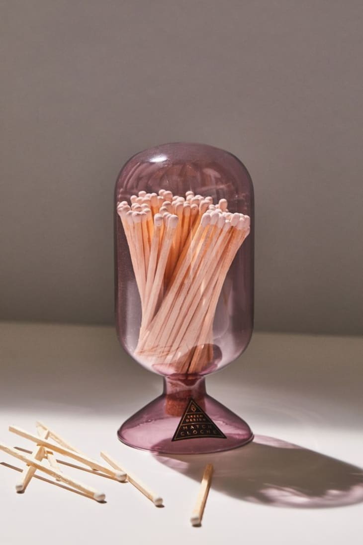 Product Image: Skeem Design Glass Cloche Matches