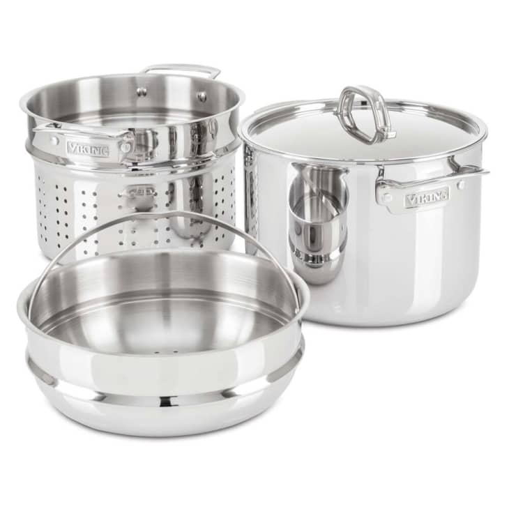 Product Image: Viking Pasta Pot And Steamer, 8 Qt.