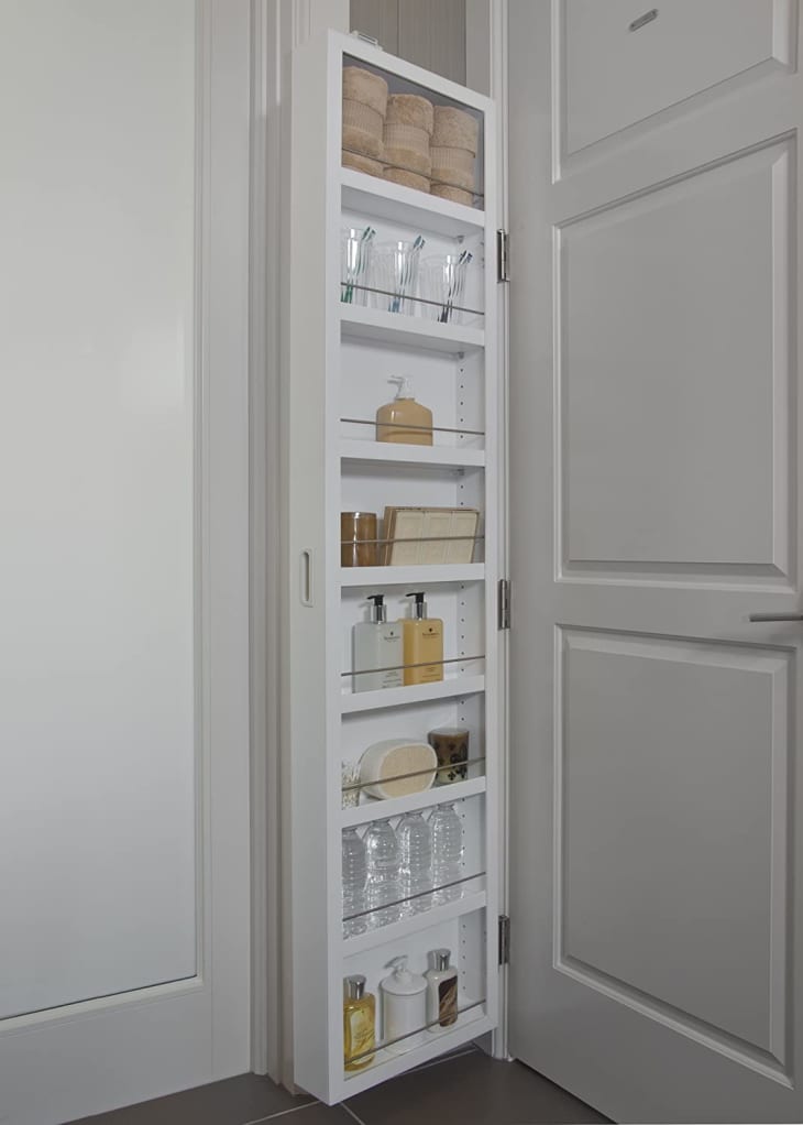 Details about   65" Slim Storage Cabinet Kitchen Bath Room Laundry Narrow Pantry Tower Choices