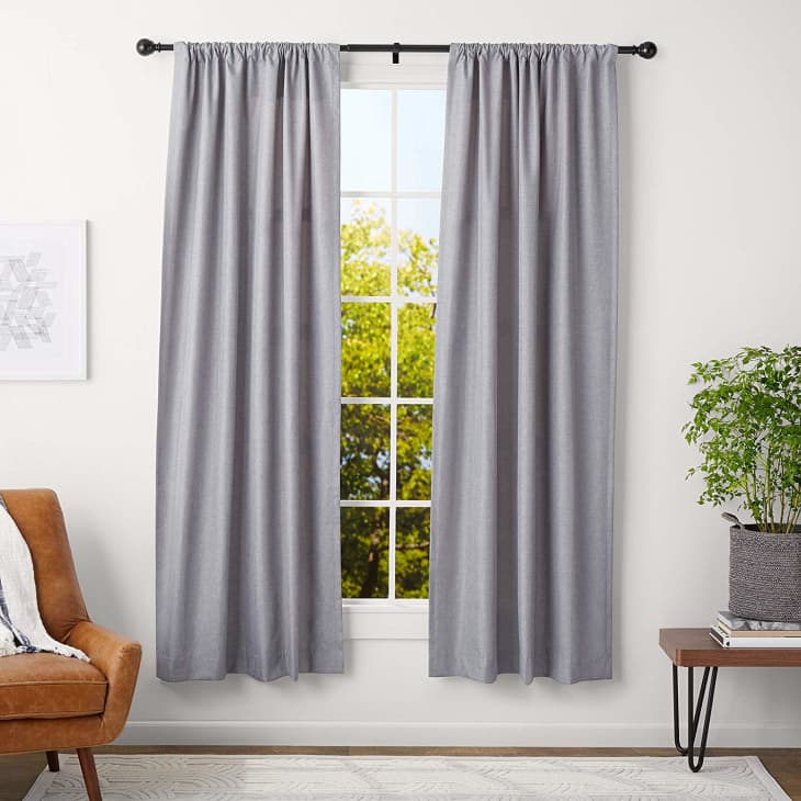 Product Image: AmazonBasics 1" Curtain Rod with Round Finials