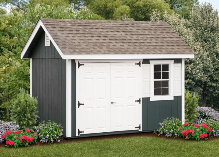 alpine structures riverside 10 ft. w x 14 ft. d wooden