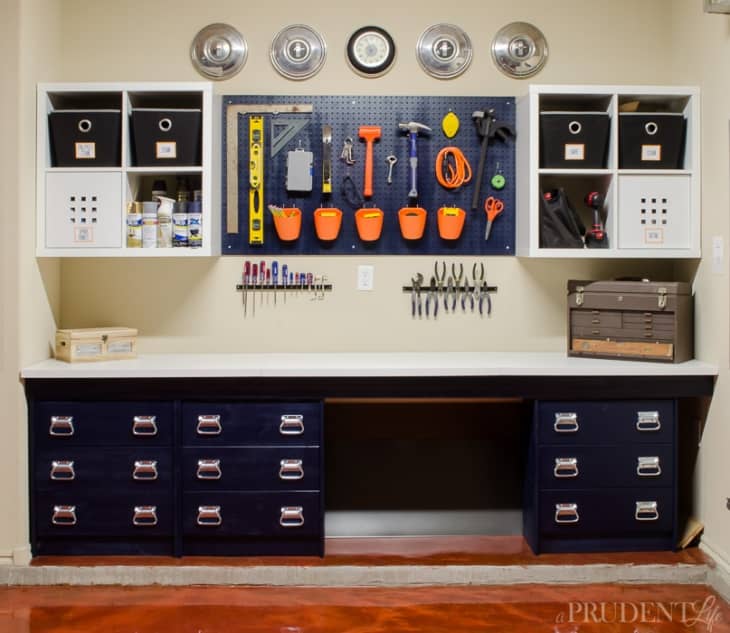 This clever IKEA hack combines a toddler bookshelf and craft storage box