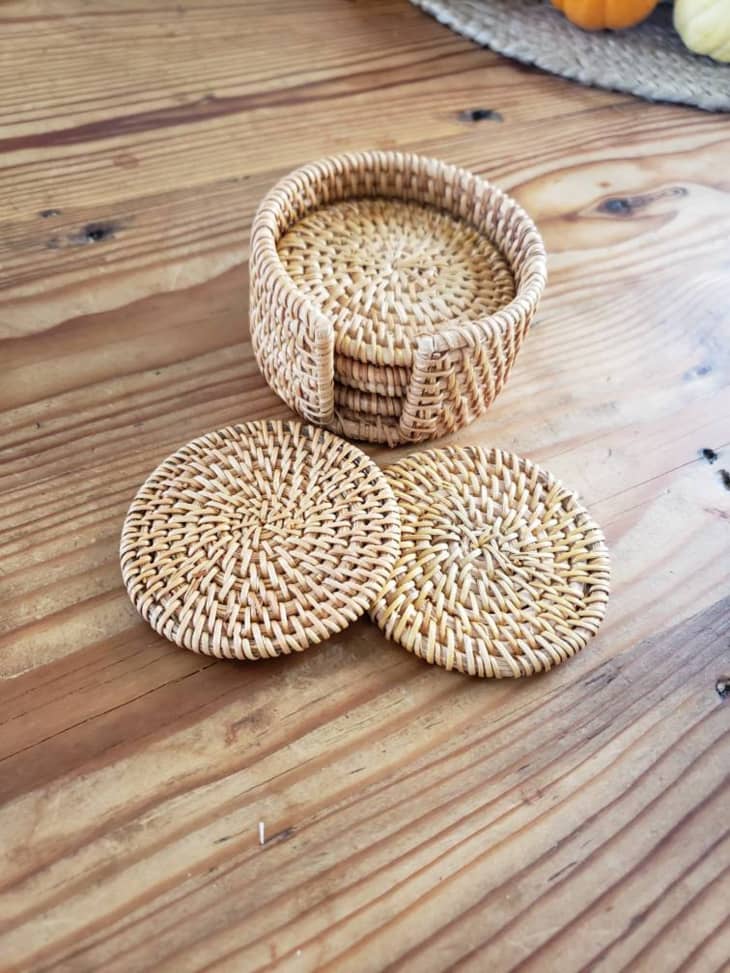 Product Image: Woven Seagrass Coasters