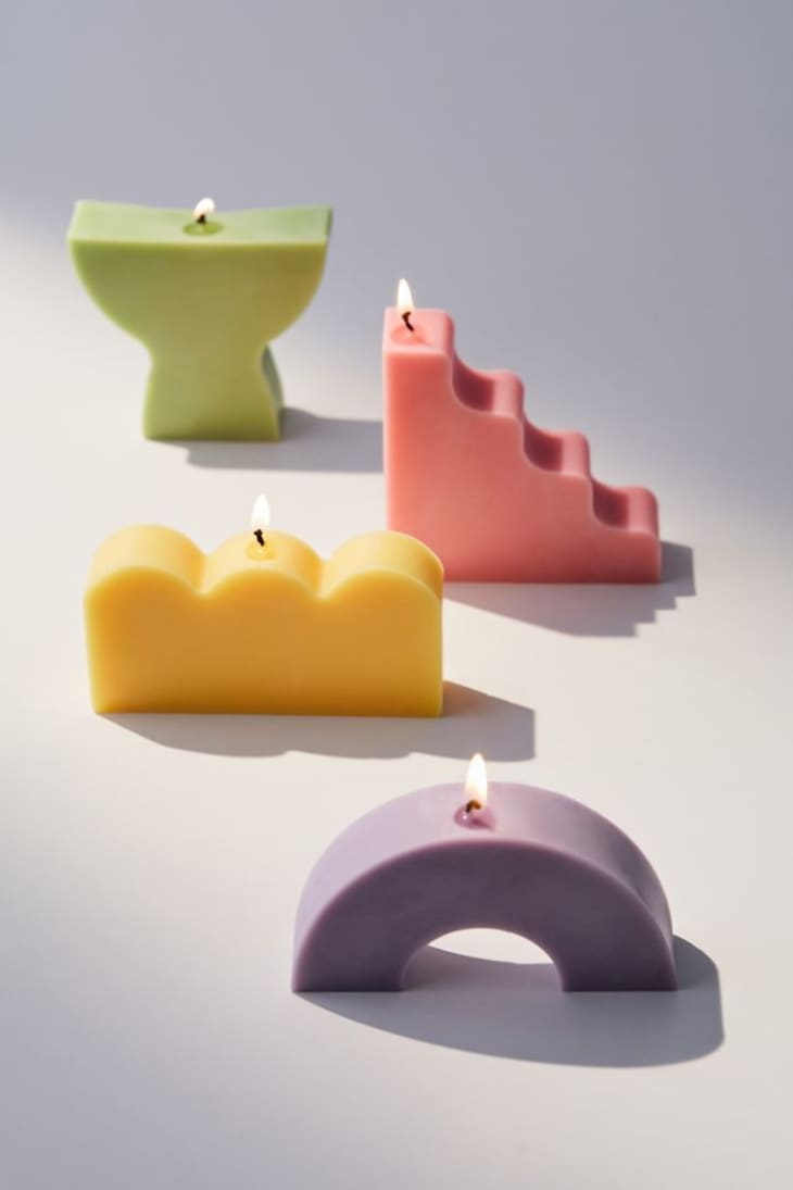 Yui Brooklyn Abstract Shaped Candle Set at Urban Outfitters