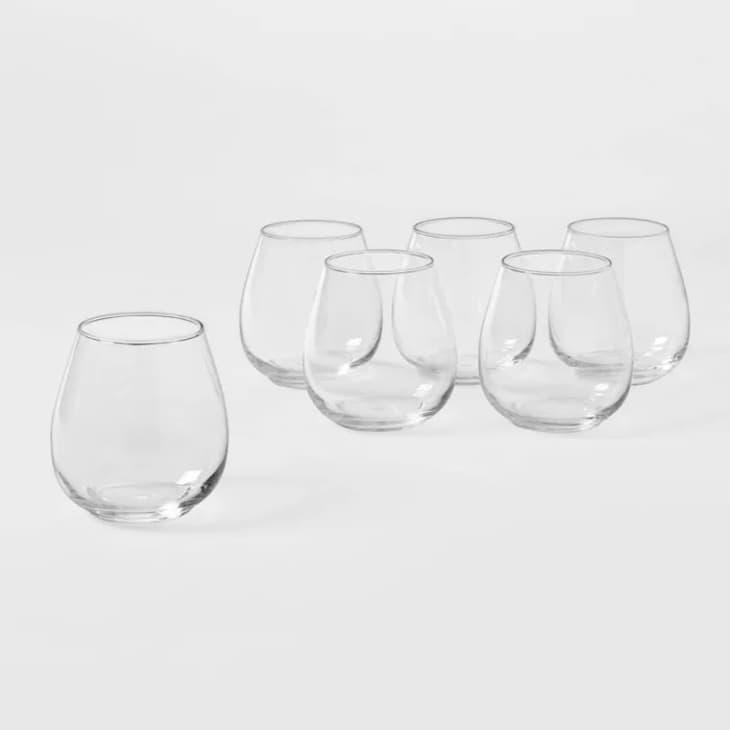 Stemless Wine Glasses at Target
