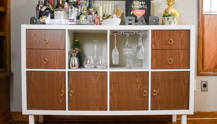 These 7 IKEA Kallax Hacks Turn Basic Into Bespoke