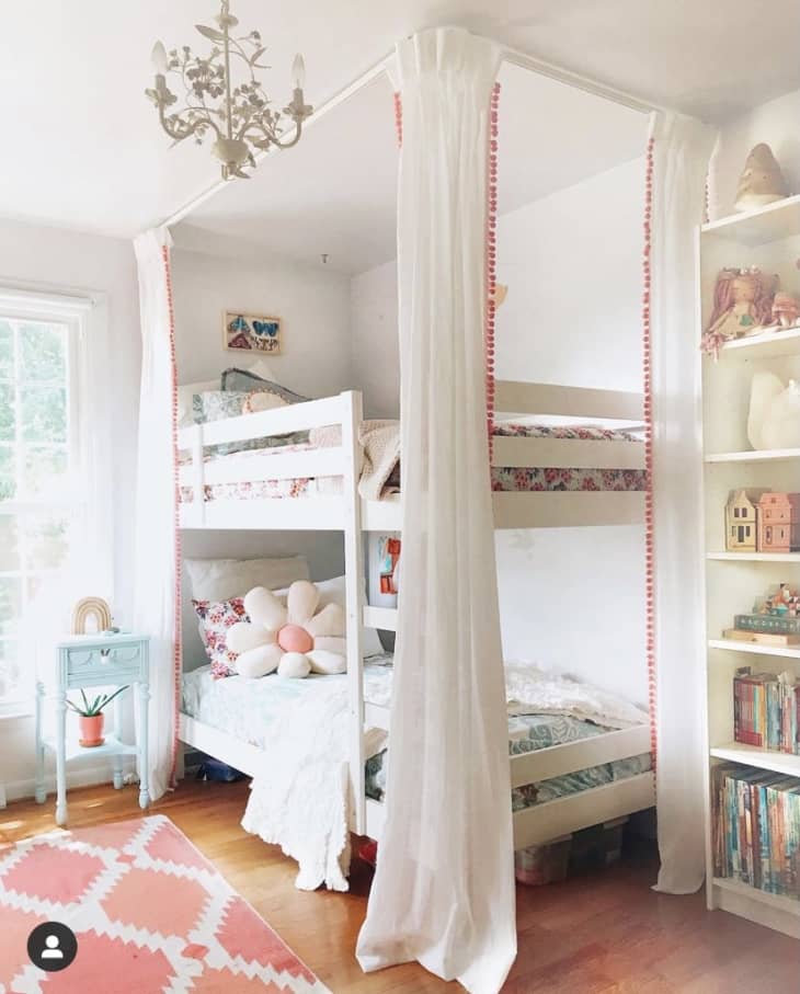 Canopy bunk beds