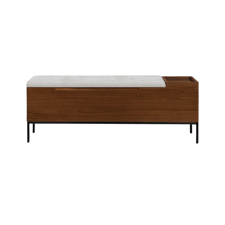 Article Thari Everest Gray Walnut Bench at Article