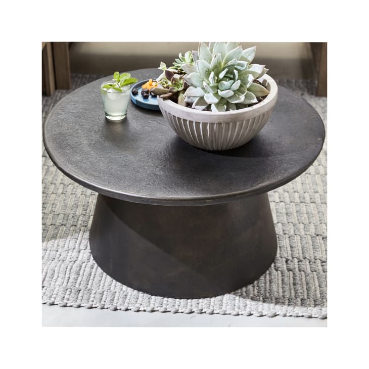 Avila Stamped Outdoor Coffee Table at Pottery Barn