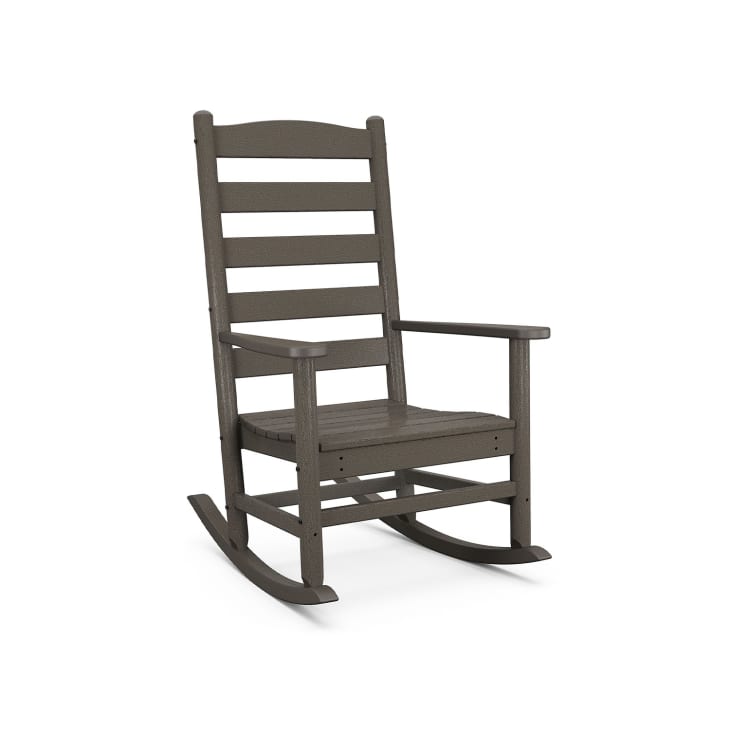 Polywood Ladderback Outdoor Rocking Chair at Pottery Barn