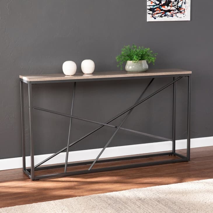 short narrow console table