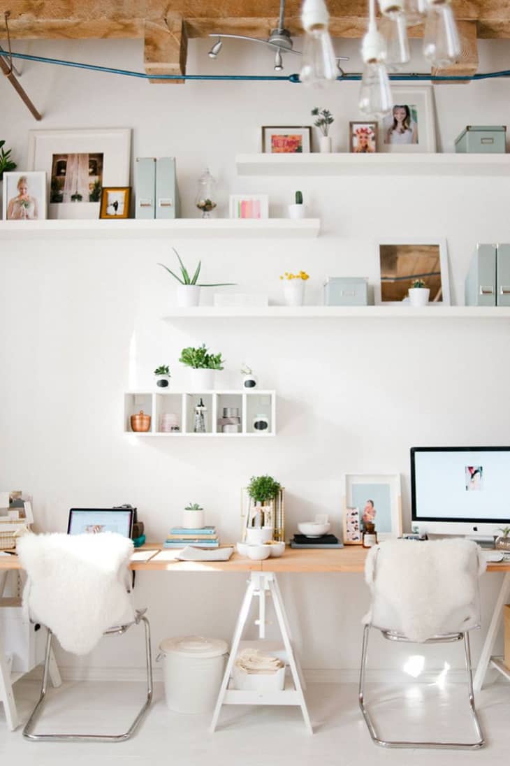 DIY Sawhorse desk