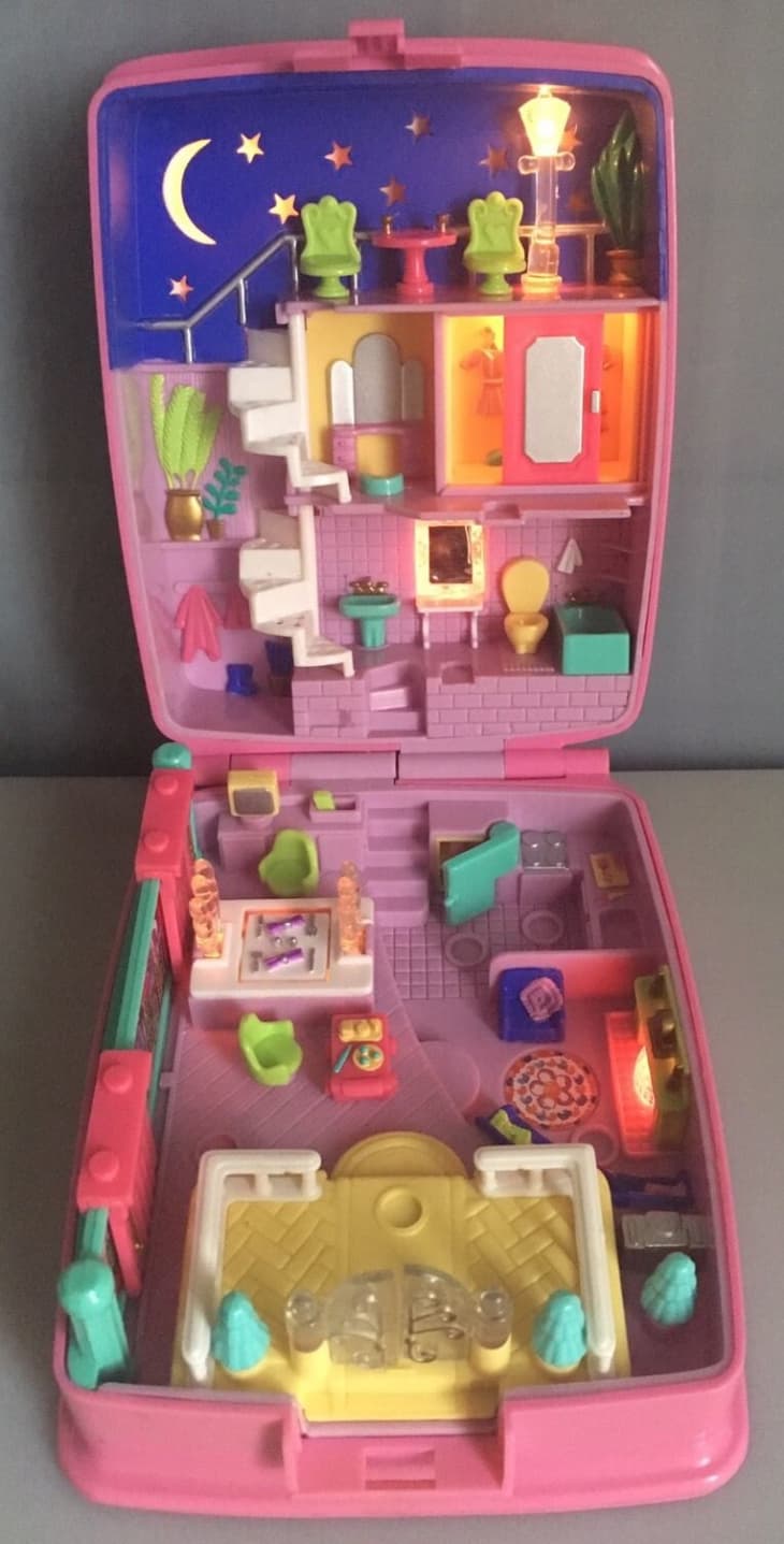 polly pocket mini house