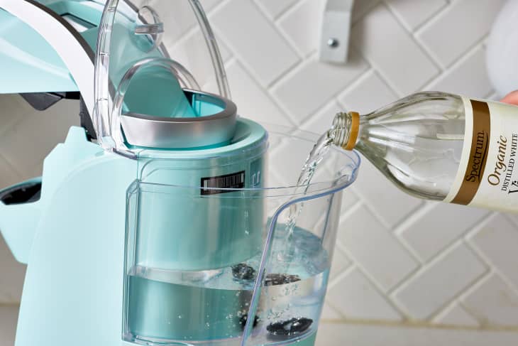 White Vinegar Homemade Descaling Solution For Coffee Machine