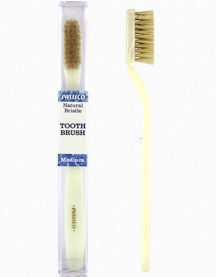 silk bristle toothbrush