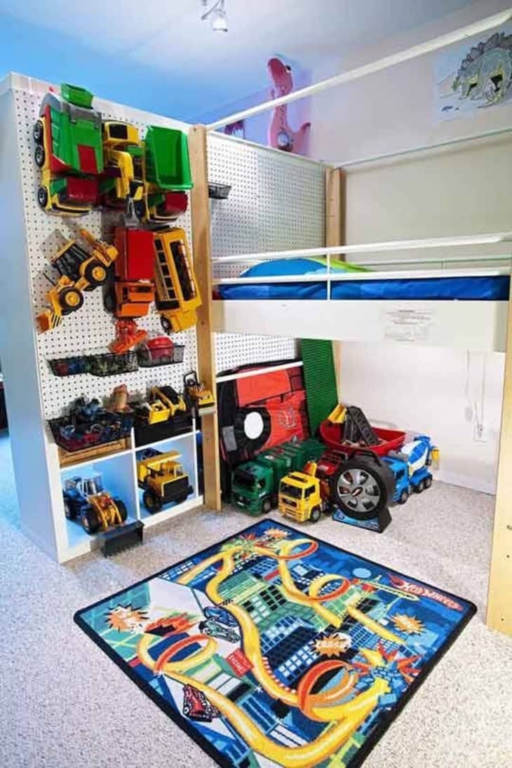 20 Kids Room Storage Ideas - How to Organize Toys, Books & Clothes