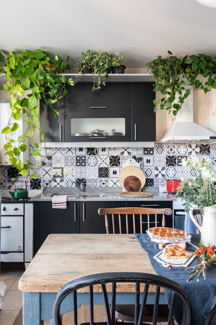Bohemian Kitchen Inspirations Plants Patterns And More