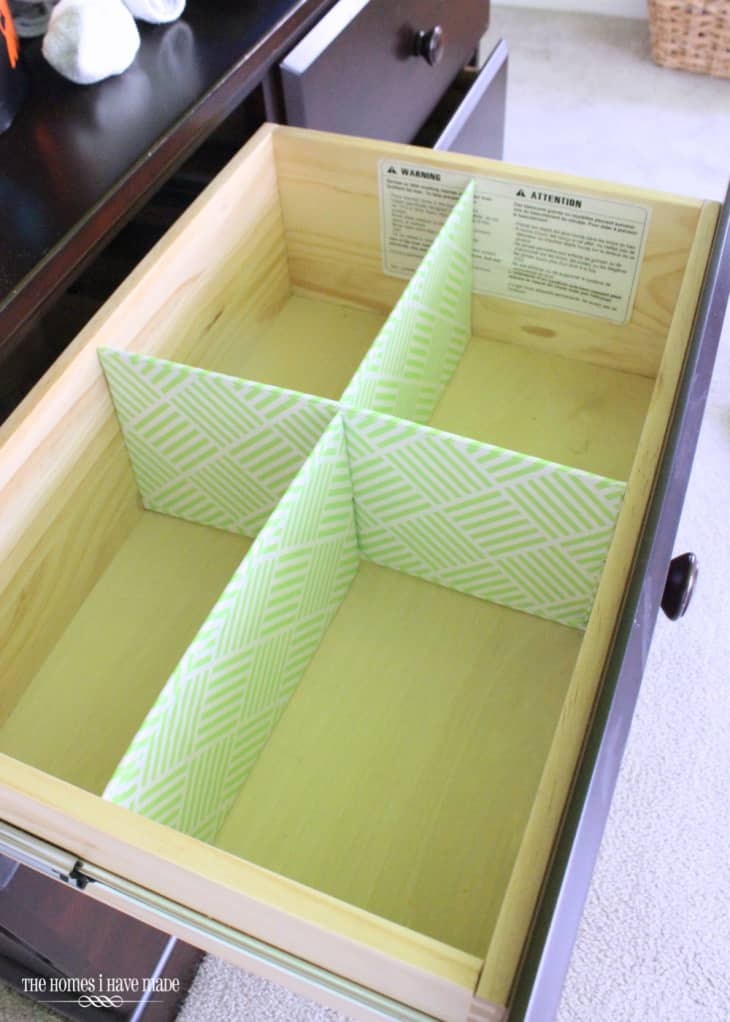 DIY Custom Wooden Drawer Organizers