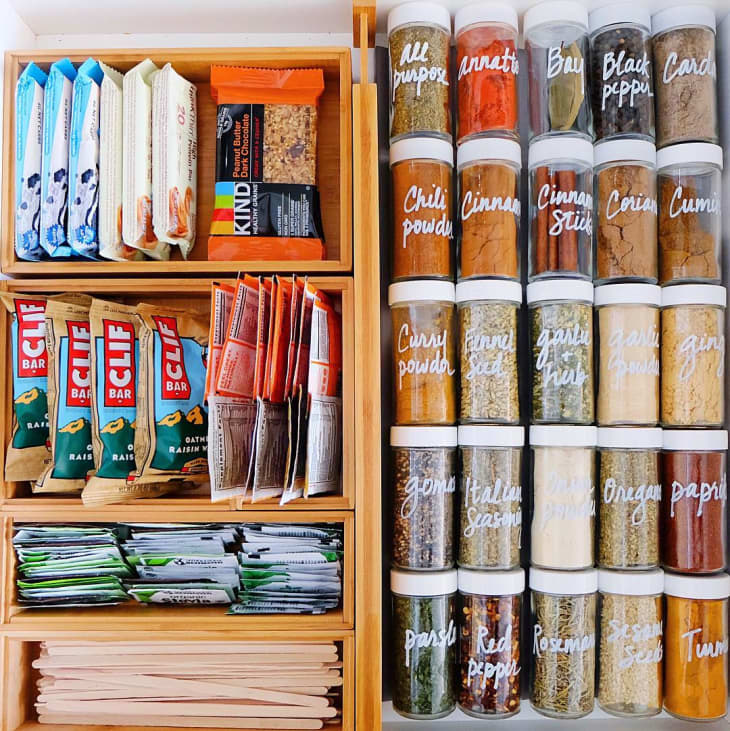 Cool way to store chip bags  Snack storage, Kitchen organization pantry,  Cooking supplies