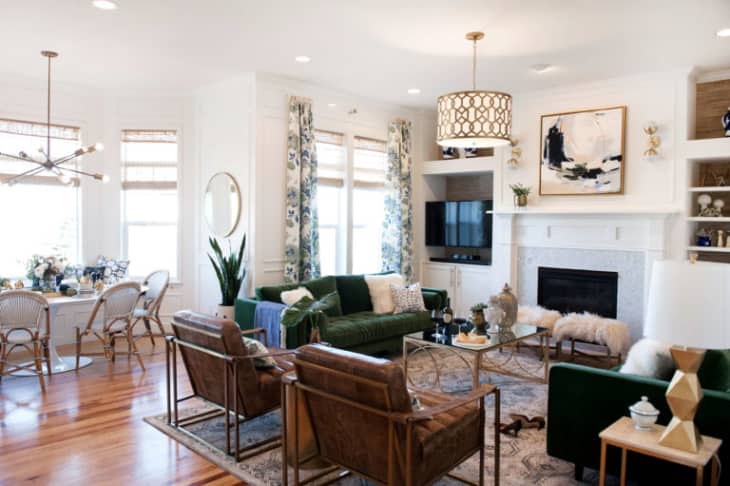 The Couch Trend For 2017 Stylish Emerald Green Sofas Apartment Therapy