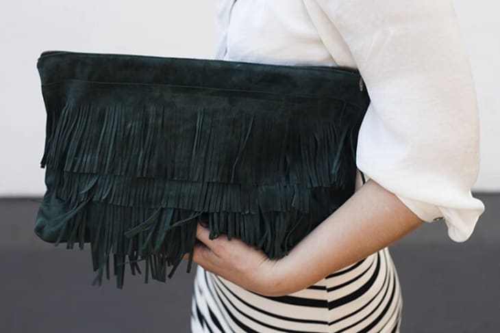 A Matter Of Style: DIY Fashion: Velvet clutch bag DIY Tutorial