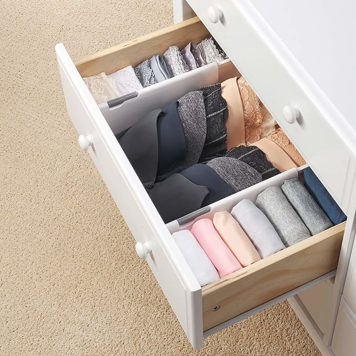 marie kondo aufbewahrung Amazon OXO Drawer Divider For Kondo's KonMari Kinder Farbe:Schwarz-Weiß Haushalts-Tipp: Quittungen und Rechnungen