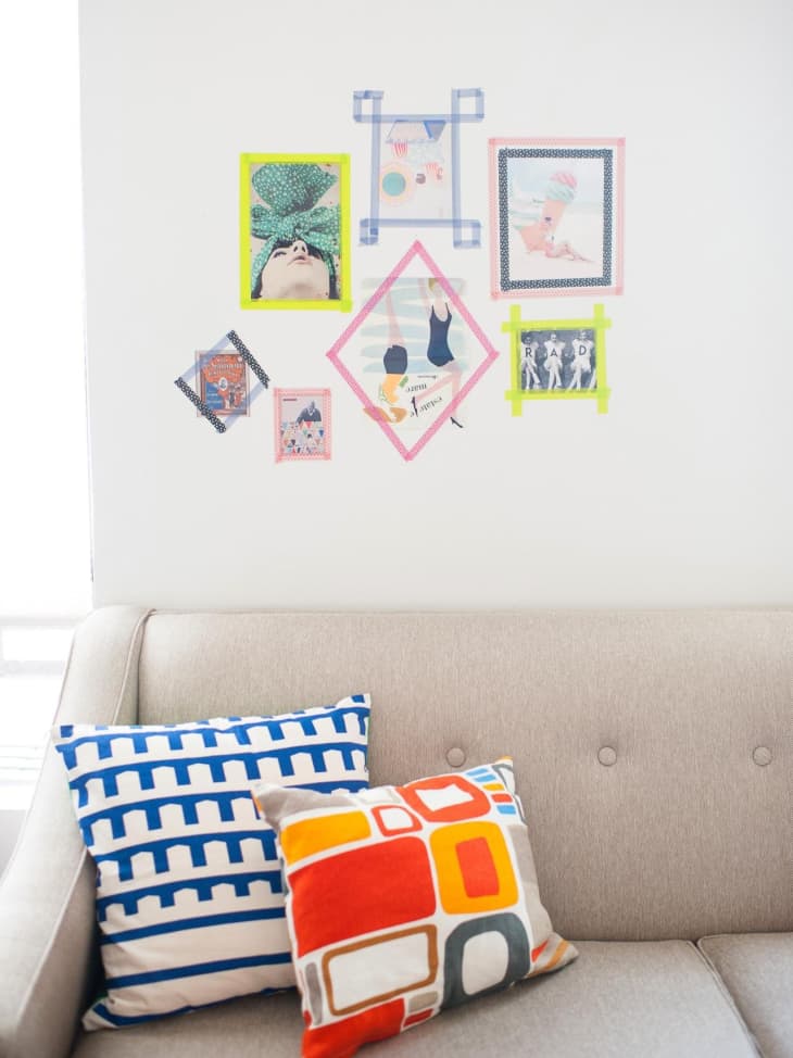 No Nails Needed Wall Decor Ideas For Renters Apartment Therapy