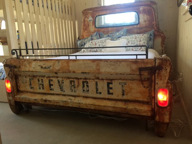 A Truck Bed Goes From Garage To Guest Room Apartment Therapy