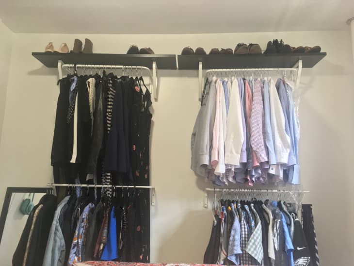 The Ikea Hack That Tripled My Closet Space Apartment Therapy