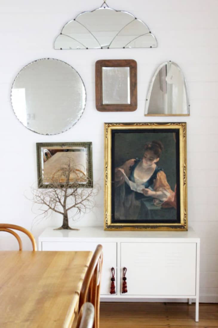 How to Decorate with Vintage Mirrors