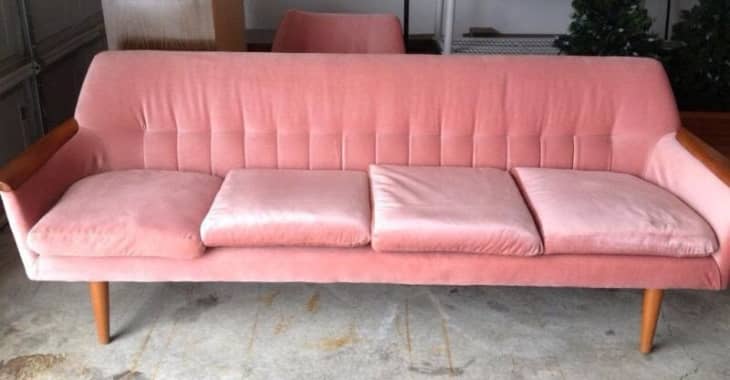 Listings on craigslist are just like traditional newspaper classified ads. love this pink craigslist sofa enough