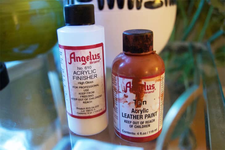 Angelus Leather Paint Black - Finisher