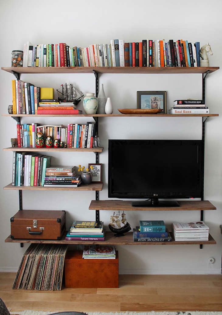 wall shelving systems