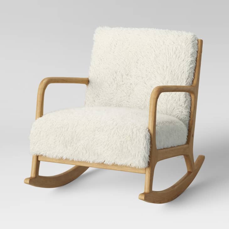 target esters wood arm chair