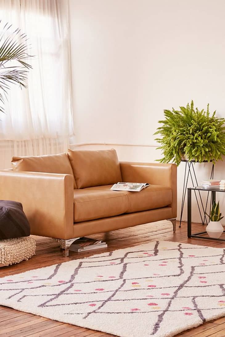 Tan Leather Sofa Trend Caramel Leather Sofa Apartment Therapy