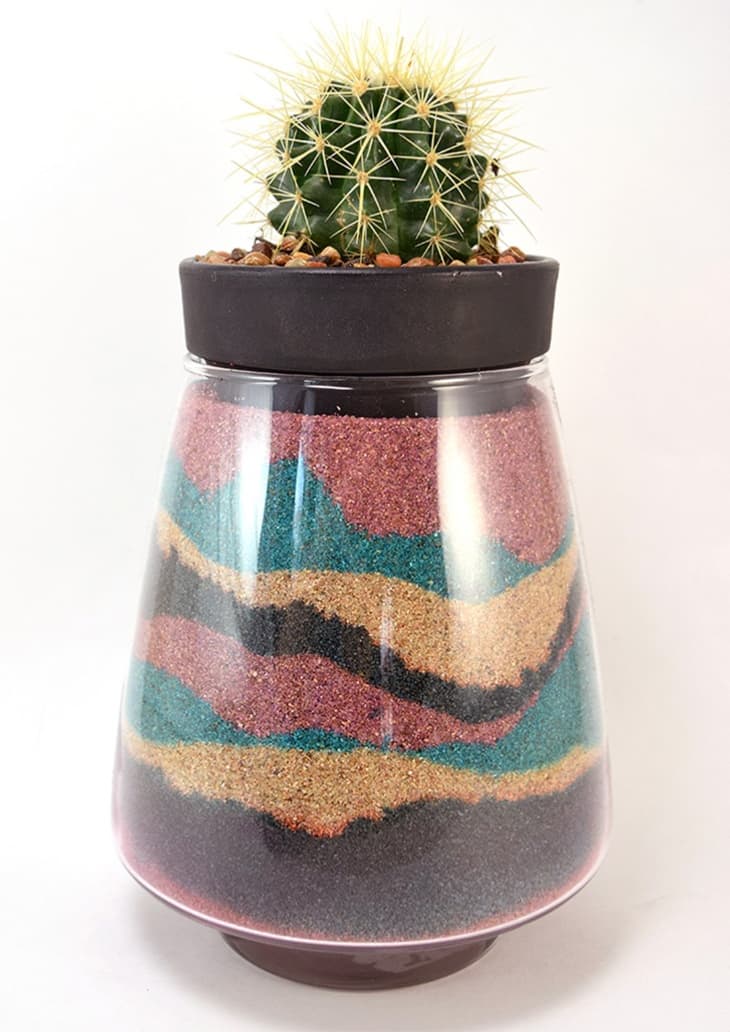 DIY Sand Art Terrarium