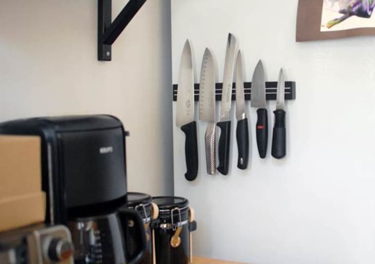 HULTARP Magnetic knife rack, black, 15 - IKEA