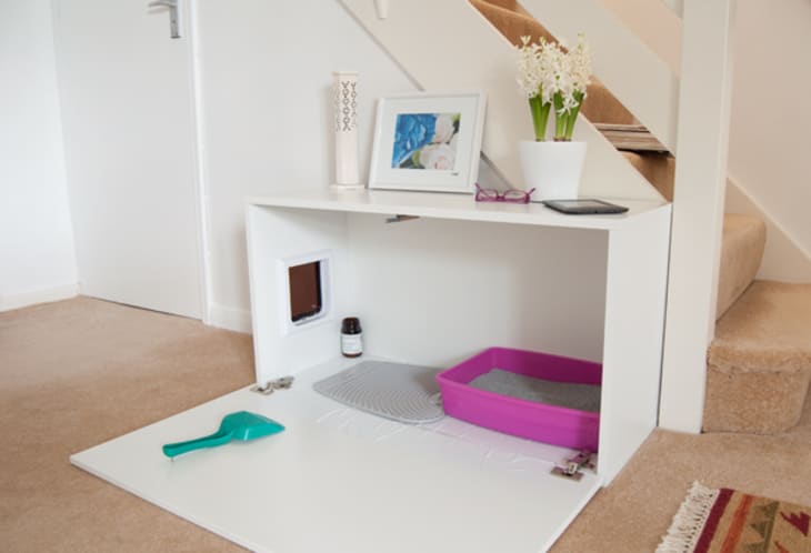 7 Best DIY Litter Box Enclosures - Clever Ways to Hide Your Cat's Litter Box  | Apartment Therapy
